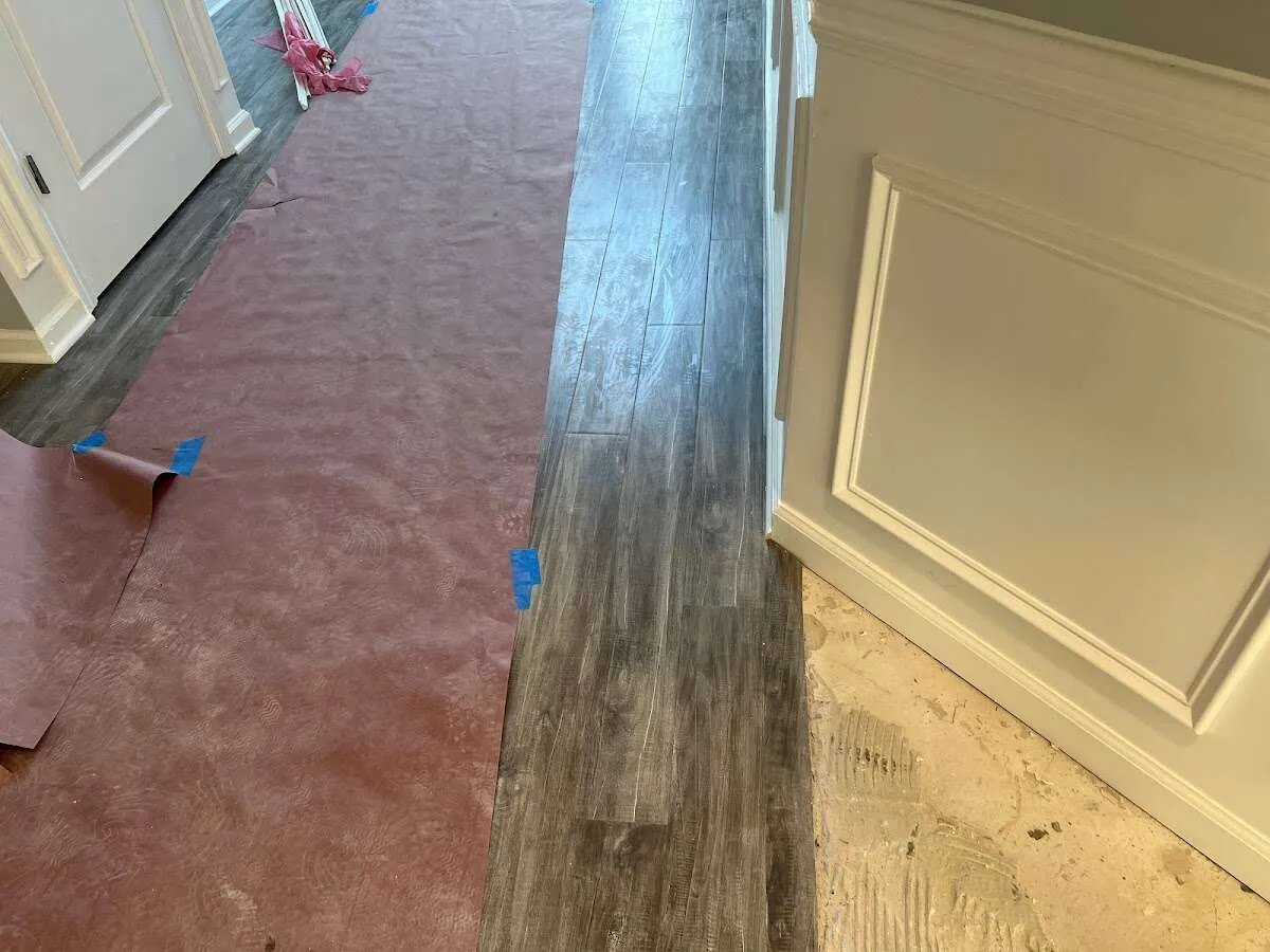 Completed marble shower restoration in Oakley